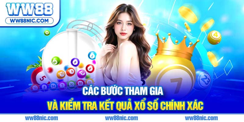 Các bước tham gia và kiểm tra kết quả xổ số chính xác